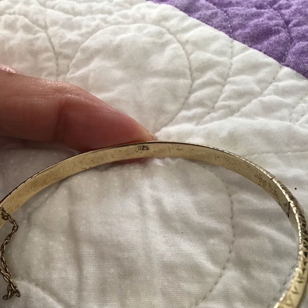 Bangle 925 Sterling Bracelet - Picture 4 of 8
